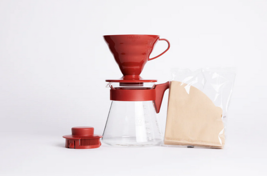 HARIO V60 02 Rojo - Plástico